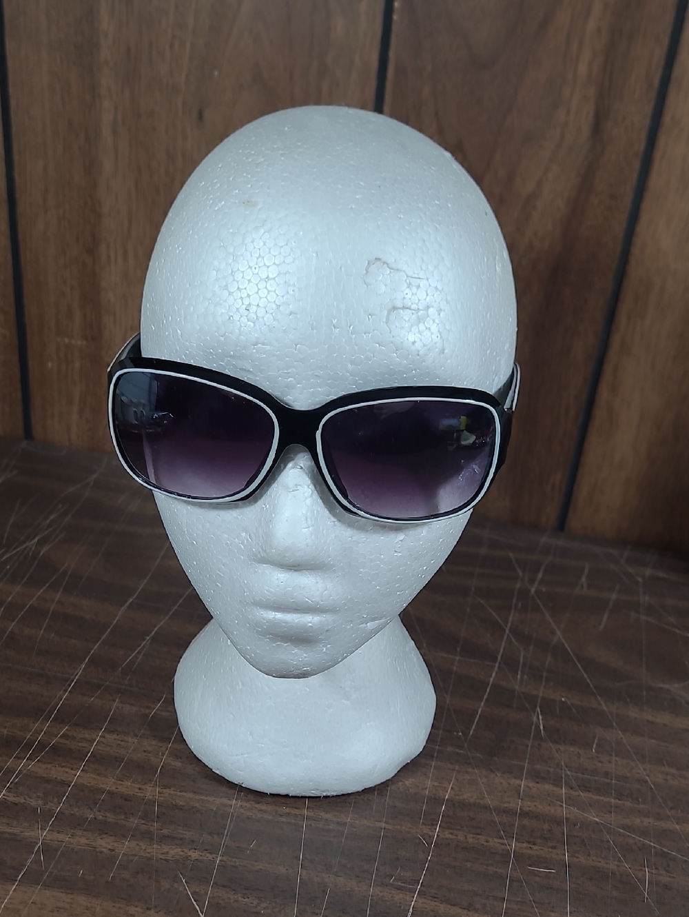 Black Frame Women's Sunglasses with Gradient Lenses (Style #6)